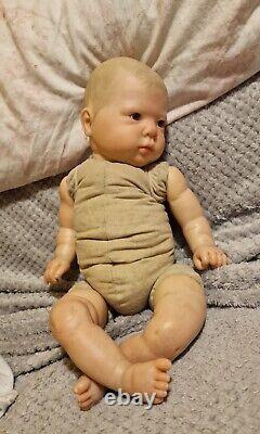 Reborn baby Doll Bountiful Baby 25 8lbs open eye. Heavy Baby