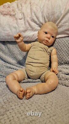 Reborn baby Doll Bountiful Baby 25 8lbs open eye. Heavy Baby