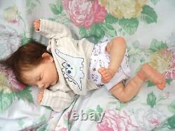 Reborn baby Lucas 195lb inc tummy Cassie Brace LtEd JosyNN Josy Newborn Nursery