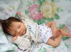 Reborn baby Lucas 195lb inc tummy Cassie Brace LtEd JosyNN Josy Newborn Nursery