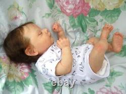 Reborn baby Lucas 195lb inc tummy Cassie Brace LtEd JosyNN Josy Newborn Nursery