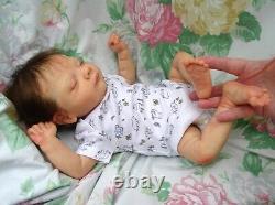 Reborn baby Lucas 195lb inc tummy Cassie Brace LtEd JosyNN Josy Newborn Nursery