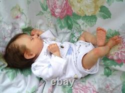 Reborn baby Lucas 195lb inc tummy Cassie Brace LtEd JosyNN Josy Newborn Nursery