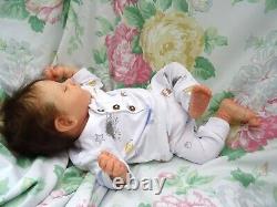 Reborn baby Lucas 195lb inc tummy Cassie Brace LtEd JosyNN Josy Newborn Nursery