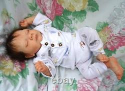 Reborn baby Lucas 195lb inc tummy Cassie Brace LtEd JosyNN Josy Newborn Nursery