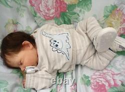 Reborn baby Lucas 195lb inc tummy Cassie Brace LtEd JosyNN Josy Newborn Nursery