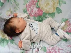 Reborn baby Lucas 195lb inc tummy Cassie Brace LtEd JosyNN Josy Newborn Nursery