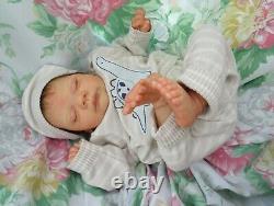 Reborn baby Lucas 195lb inc tummy Cassie Brace LtEd JosyNN Josy Newborn Nursery