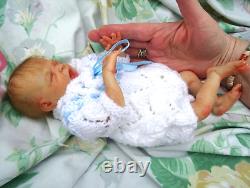 Reborn baby Mini Yawn MINI BABY BOY 10 1lb6 Winters JosyNN Josy Newborn Nursery