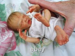 Reborn baby Mini Yawn MINI BABY BOY 10 1lb6 Winters JosyNN Josy Newborn Nursery