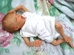 Reborn baby Mini Yawn MINI BABY BOY 10 1lb6 Winters JosyNN Josy Newborn Nursery