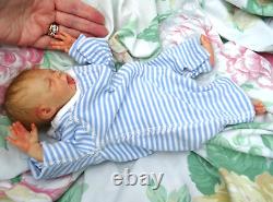 Reborn baby Mini Yawn MINI BABY BOY 10 1lb6 Winters JosyNN Josy Newborn Nursery