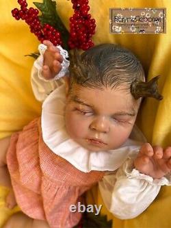 Reborn baby Noah by Reva Schick lifelike realistic Elf doll