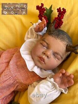 Reborn baby Noah by Reva Schick lifelike realistic Elf doll LAST REDUCTION