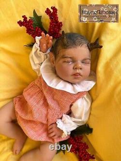 Reborn baby Noah by Reva Schick lifelike realistic Elf doll LAST REDUCTION
