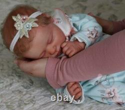 Reborn baby Realborn Marnie Sleeping (prompt delivery)