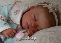 Reborn baby Realborn Marnie Sleeping (prompt delivery)