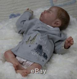 Reborn baby/art doll from the LE Romilly sculpt by Cassie Brace