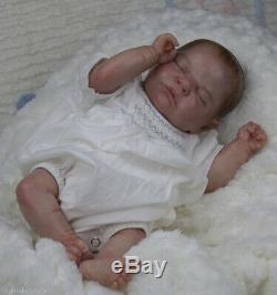 Reborn baby/art doll from the LE Romilly sculpt by Cassie Brace