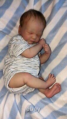 Reborn baby boy Kovu by Sabrina Hergarten. Little Blossoms Nursery