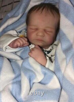 Reborn baby boy Kovu by Sabrina Hergarten. Little Blossoms Nursery