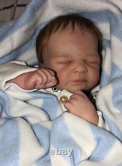 Reborn baby boy Kovu by Sabrina Hergarten. Little Blossoms Nursery