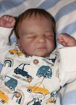 Reborn baby boy Kovu by Sabrina Hergarten. Little Blossoms Nursery