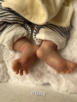 Reborn baby boy Xavi by Adrie Stoete