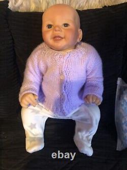 Reborn baby boy doll pre owned