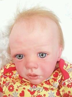 Reborn baby doll Ella Karola Wegerich beautiful sculpt ltd edition 213/999