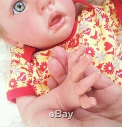 Reborn baby doll Ella Karola Wegerich beautiful sculpt ltd edition 213/999