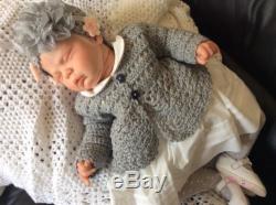 Reborn baby doll Evelyn by Cassie Brace