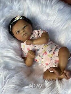 Reborn baby doll Jade biracial super cute