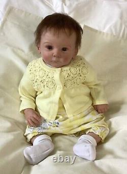 Reborn baby doll Lily, from Gudren Legler limited edition kit Mathis