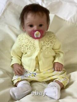 Reborn baby doll Lily, from Gudren Legler limited edition kit Mathis