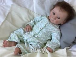 Reborn baby doll Lily, from Gudren Legler limited edition kit Mathis