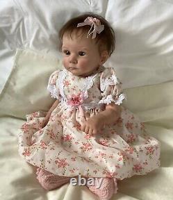 Reborn baby doll Lily, from Gudren Legler limited edition kit Mathis