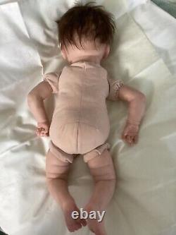 Reborn baby doll Lily, from Gudren Legler limited edition kit Mathis