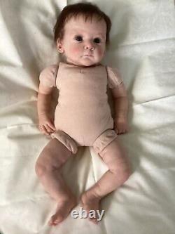 Reborn baby doll Lily, from Gudren Legler limited edition kit Mathis