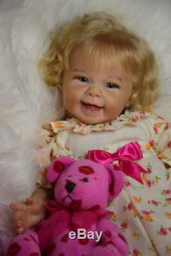 Reborn baby doll Maizie by A. Arcello, limited, exlusive
