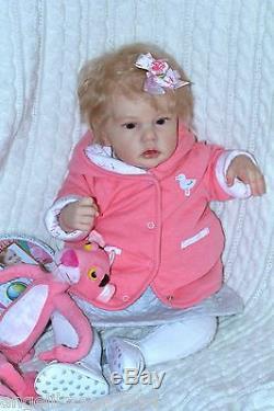 Reborn baby doll Maryam made from Limited sold out kit Penny by Natali Blick