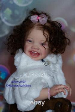 Reborn baby doll Mila (Mila by Ping Lau)/Artist Tatyana Melnikova