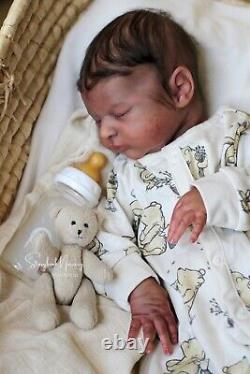 Reborn baby doll OOAK Laura by Bonnie Brown Prototype Artist Mya Nikole