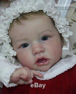 Reborn baby doll SASKIA BONNIE BROWNRealistic reborn Anastasiy Gangalo IIORA