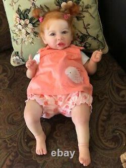 Reborn baby doll Saskia by Bonnie Brown Orange Blossom Nursery
