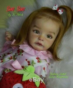 Reborn baby doll Sue Sue by Natalie Blick