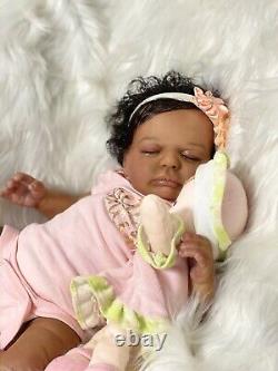 Reborn baby doll biracial Harper Ready To Go