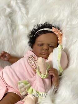 Reborn baby doll biracial Harper Ready To Go