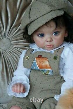 Reborn baby doll toddler Princess Adelaide(Andrea Arcello)Nataliya Konovalova