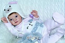 Reborn baby dolls Katherine made from a limited set TOBIAH BY LAURA LEE EAGLES